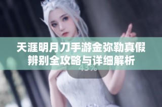 天涯明月刀手游金弥勒真假辨别全攻略与详细解析
