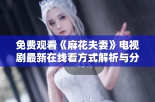 免费观看《麻花夫妻》电视剧最新在线看方式解析与分享