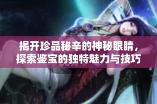 揭开珍品秘辛的神秘眼睛，探索鉴宝的独特魅力与技巧