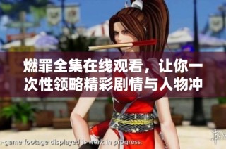 燃罪全集在线观看，让你一次性领略精彩剧情与人物冲突
