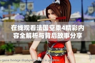 在线观看法国空乘4精彩内容全解析与背后故事分享