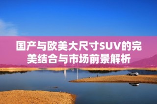 国产与欧美大尺寸SUV的完美结合与市场前景解析