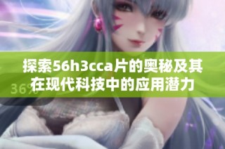 探索56h3cca片的奥秘及其在现代科技中的应用潜力