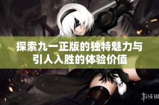 探索九一正版的独特魅力与引人入胜的体验价值