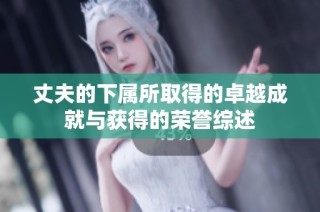 丈夫的下属所取得的卓越成就与获得的荣誉综述