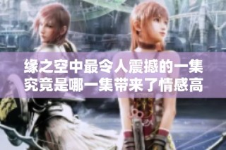 缘之空中最令人震撼的一集究竟是哪一集带来了情感高潮