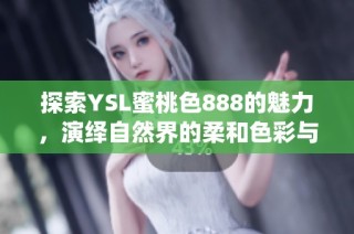 探索YSL蜜桃色888的魅力，演绎自然界的柔和色彩与时尚感
