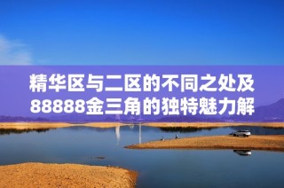 精华区与二区的不同之处及88888金三角的独特魅力解析