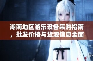 湖南地区游乐设备采购指南，批发价格与货源信息全面解析