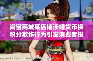 淘宝商城某店铺涉嫌货币换积分欺诈行为引发消费者投诉