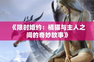 《限时婚约：橘猫与主人之间的奇妙故事》