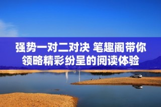 强势一对二对决 笔趣阁带你领略精彩纷呈的阅读体验