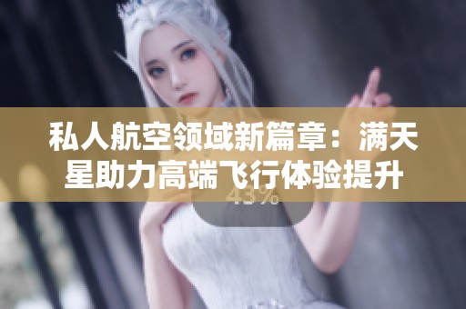 私人航空领域新篇章：满天星助力高端飞行体验提升