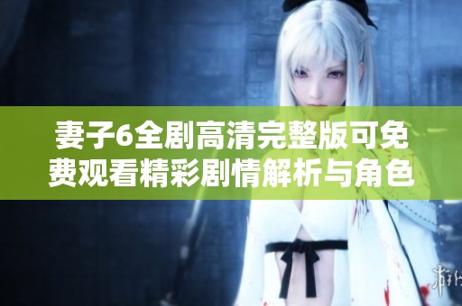 妻子6全剧高清完整版可免费观看精彩剧情解析与角色深度分析