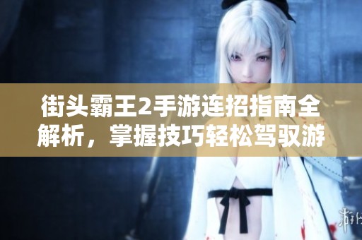 街头霸王2手游连招指南全解析，掌握技巧轻松驾驭游戏玩法秘诀