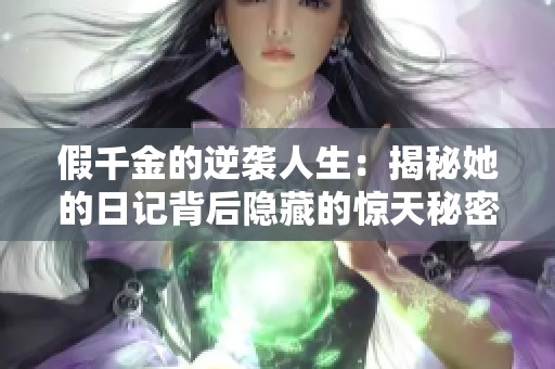 假千金的逆袭人生：揭秘她的日记背后隐藏的惊天秘密与真相