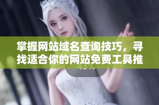 掌握网站域名查询技巧，寻找适合你的网站免费工具推荐