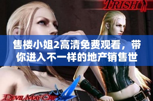 售楼小姐2高清免费观看，带你进入不一样的地产销售世界