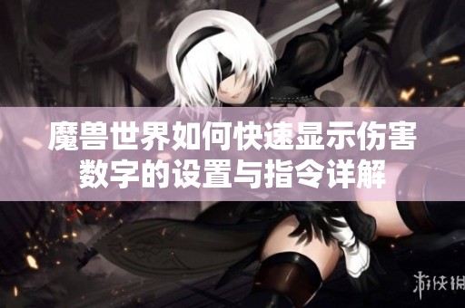 魔兽世界如何快速显示伤害数字的设置与指令详解