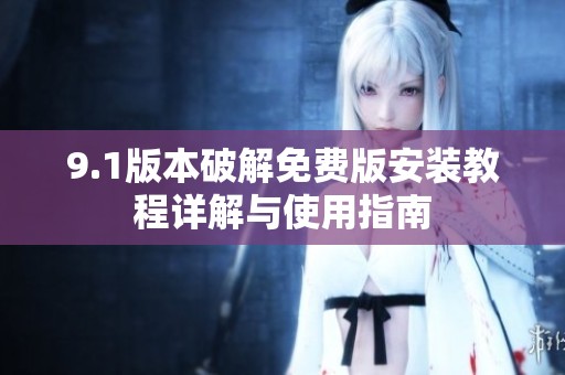 9.1版本破解免费版安装教程详解与使用指南