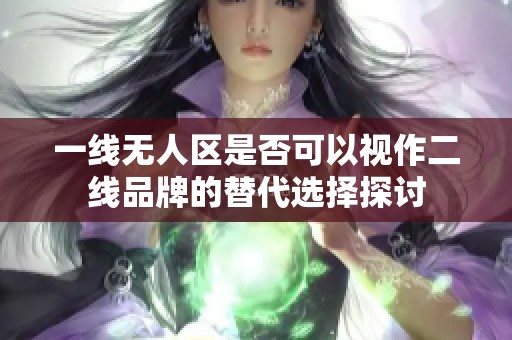 一线无人区是否可以视作二线品牌的替代选择探讨