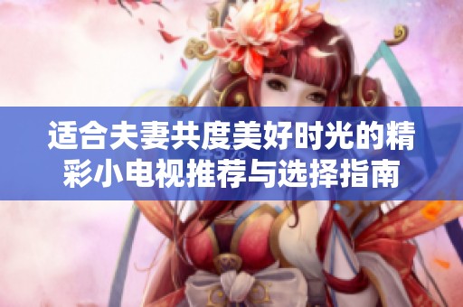 适合夫妻共度美好时光的精彩小电视推荐与选择指南