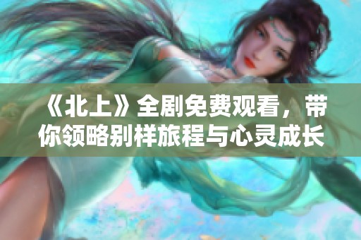 《北上》全剧免费观看，带你领略别样旅程与心灵成长