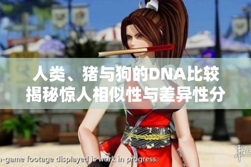 人类、猪与狗的DNA比较揭秘惊人相似性与差异性分析