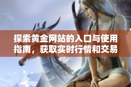 探索黄金网站的入口与使用指南，获取实时行情和交易信息