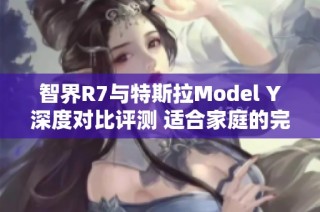 智界R7与特斯拉Model Y深度对比评测 适合家庭的完美选择究竟是哪款车